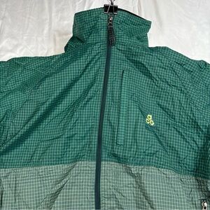 Vintage Nike Green ACG Windbreaker Jacket Windbreaker Medium